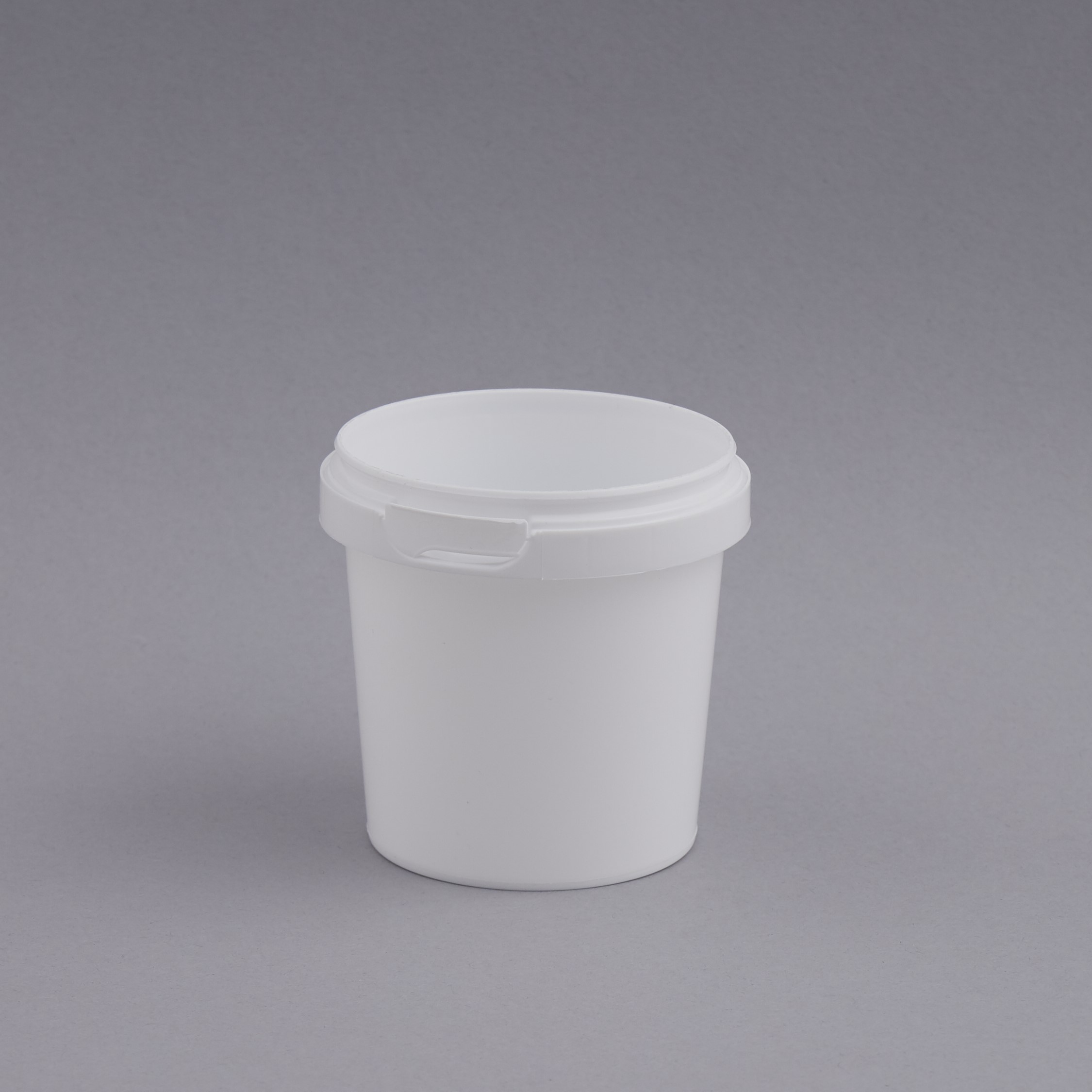 Jar 365 ml white PP w/o lid ø 95/73 mm h: 85 mm 